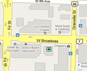 CTC Bank of Canada HQ Location Map