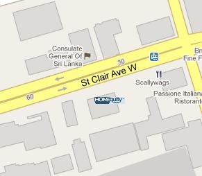 HomEquity Bank HQ Location Map
