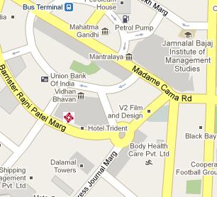 Central Bank of India HQ Location Map