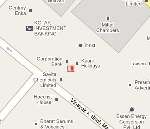 Cho Hung Bank India HQ Location Map