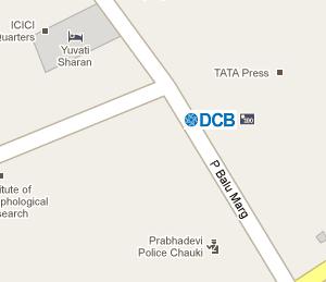 Development Credit Bank HQ Location Map