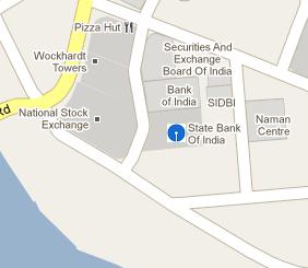 State Bank of India HQ Location Map