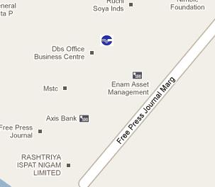State Bank of Mauritius India HQ Location Map