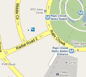 American Express Bank India HQ Location Map
