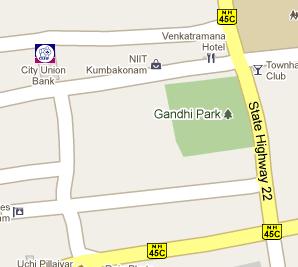 City Union Bank HQ Location Map