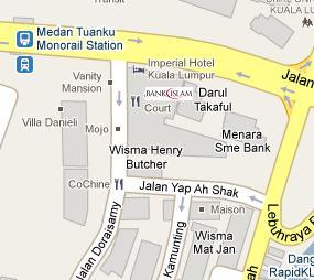 Bank Islam Malaysia HQ Location Map