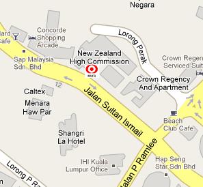 Bank of Tokyo-Mitsubishi UFJ Malaysia HQ Location Map