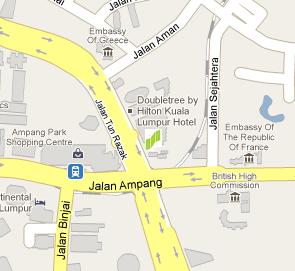 SMBC Malaysia HQ Location Map