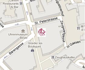 Clariden Leu HQ Location Map